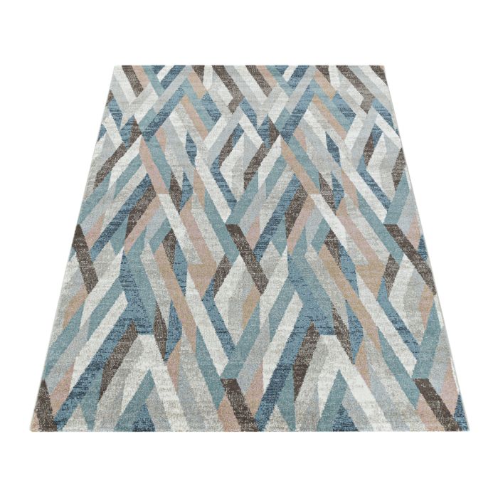Royal Varied tapis poils ras rectangle 120x170cm multicolore