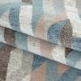 Royal Varied tapis poils ras rectangle 120x170cm multicolore