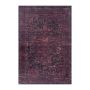 Fiesta Arty antidérapant tapis tissé à plat rectangle 140x200cm rouge