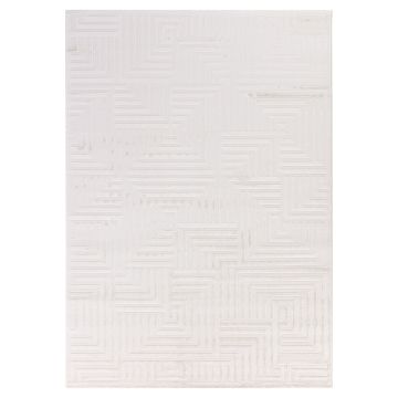 Sahara Zelora tapis poils ras coureur 80x150cm crème