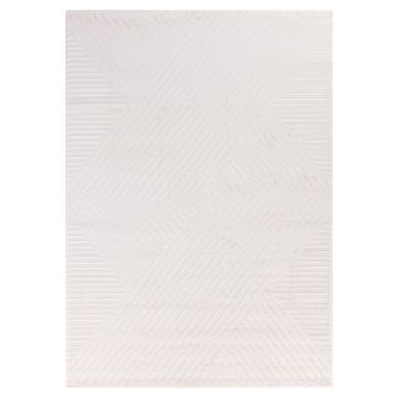 Sahara Aryon tapis poils ras rectangle 240x340cm crème