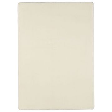Luxy tapis poils longs coureur 80x250cm crème