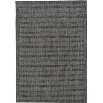 Giza tapis d'extérieur rectangle 160x230cm noir