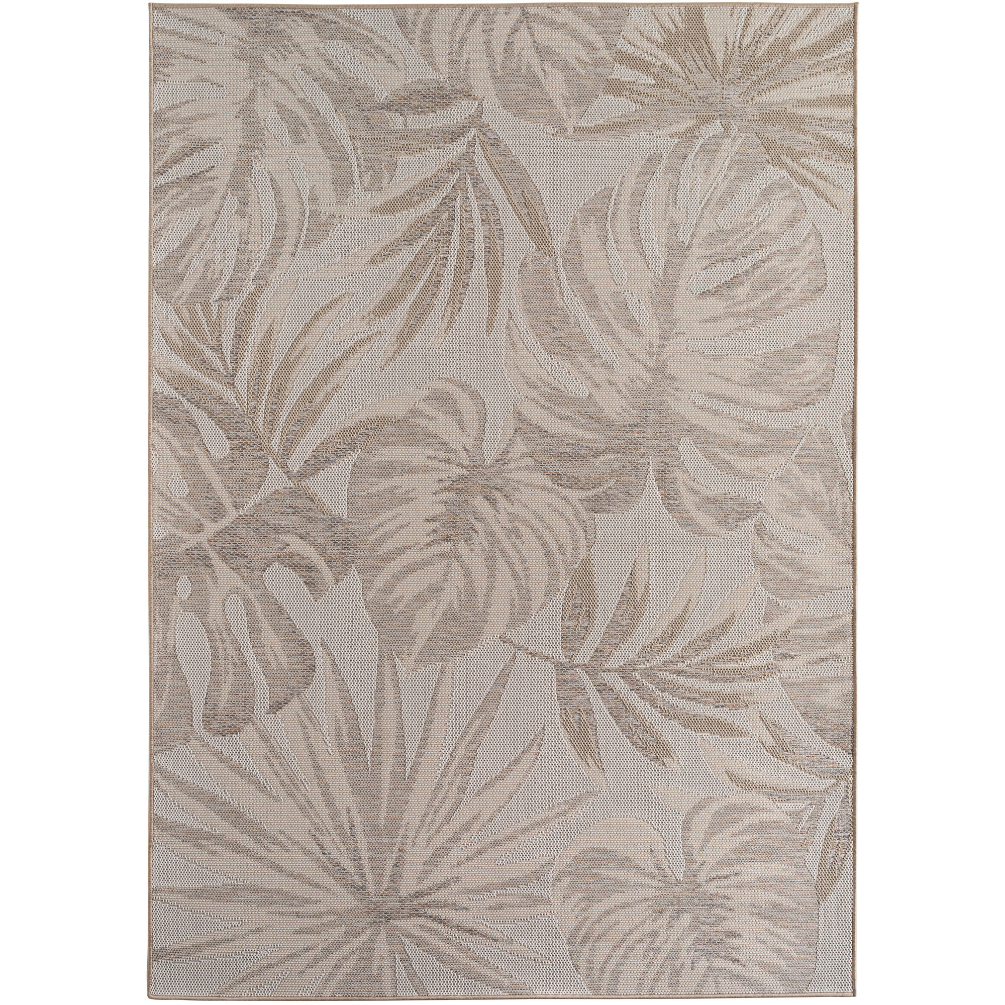 Desert Flo tapis d'extérieur tissage plat rectangle 160x230cm beige
