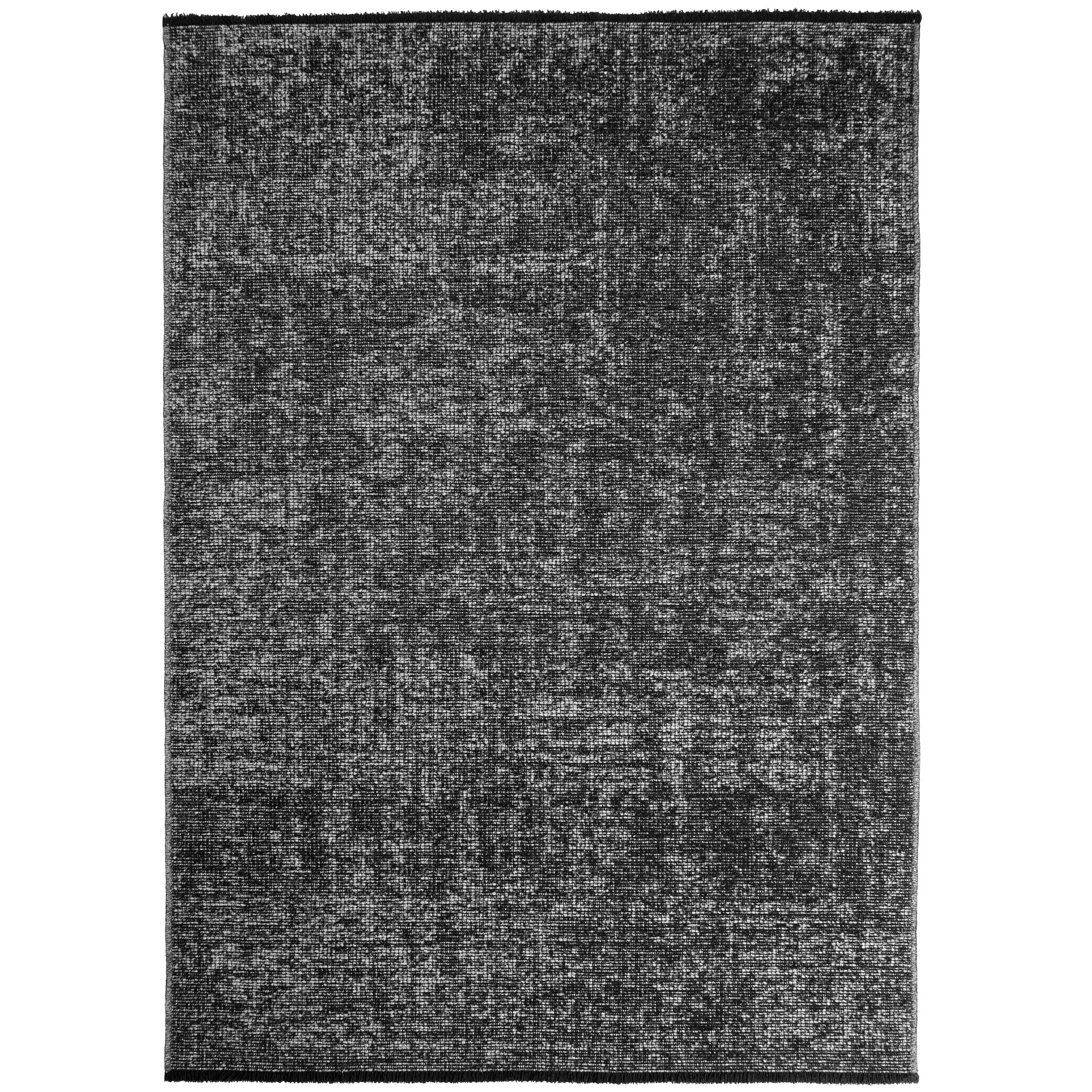 Space tapis poils ras coureur 80x150cm gris