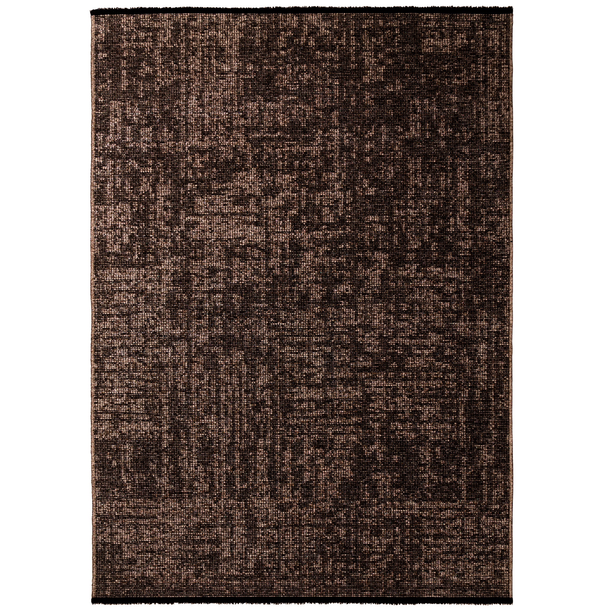 Space tapis poils ras coureur 80x150cm brun