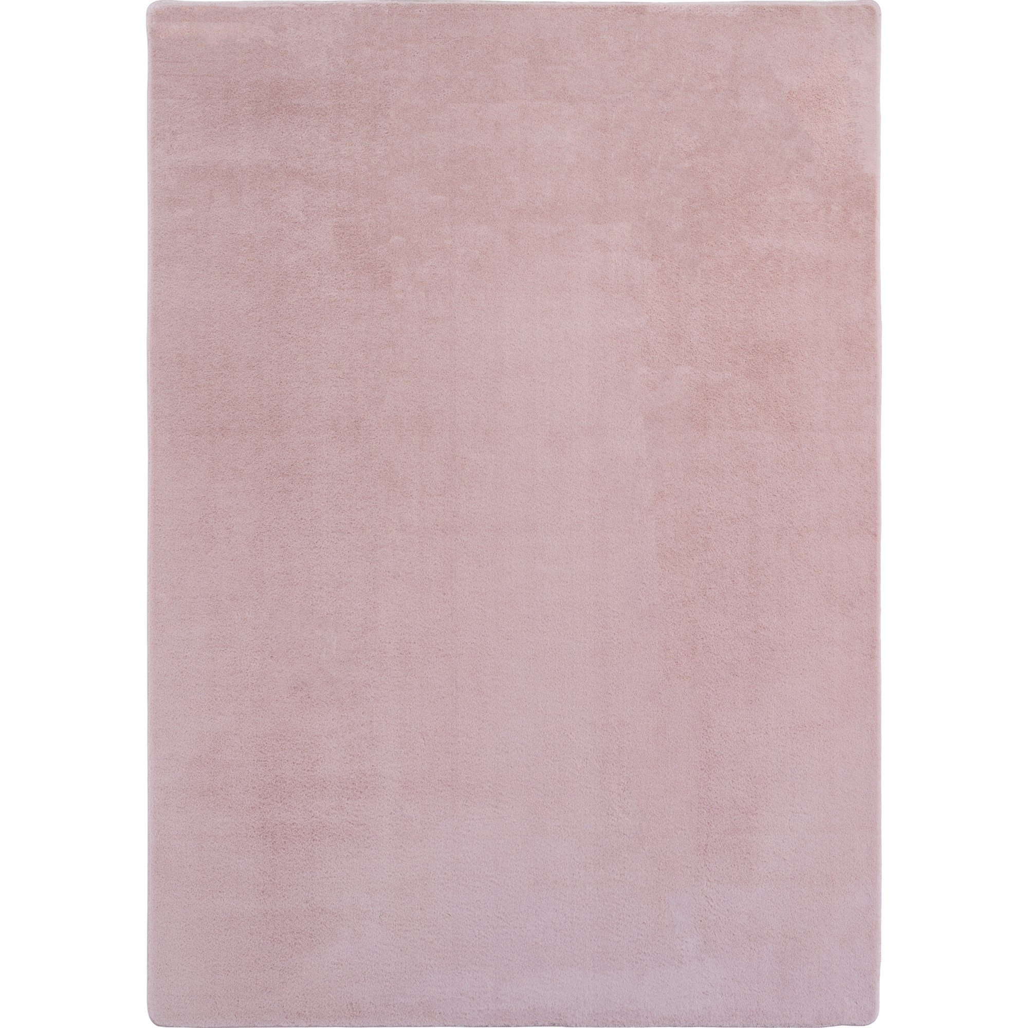 Joy tapis poils ras rectangle 200x280cm rose