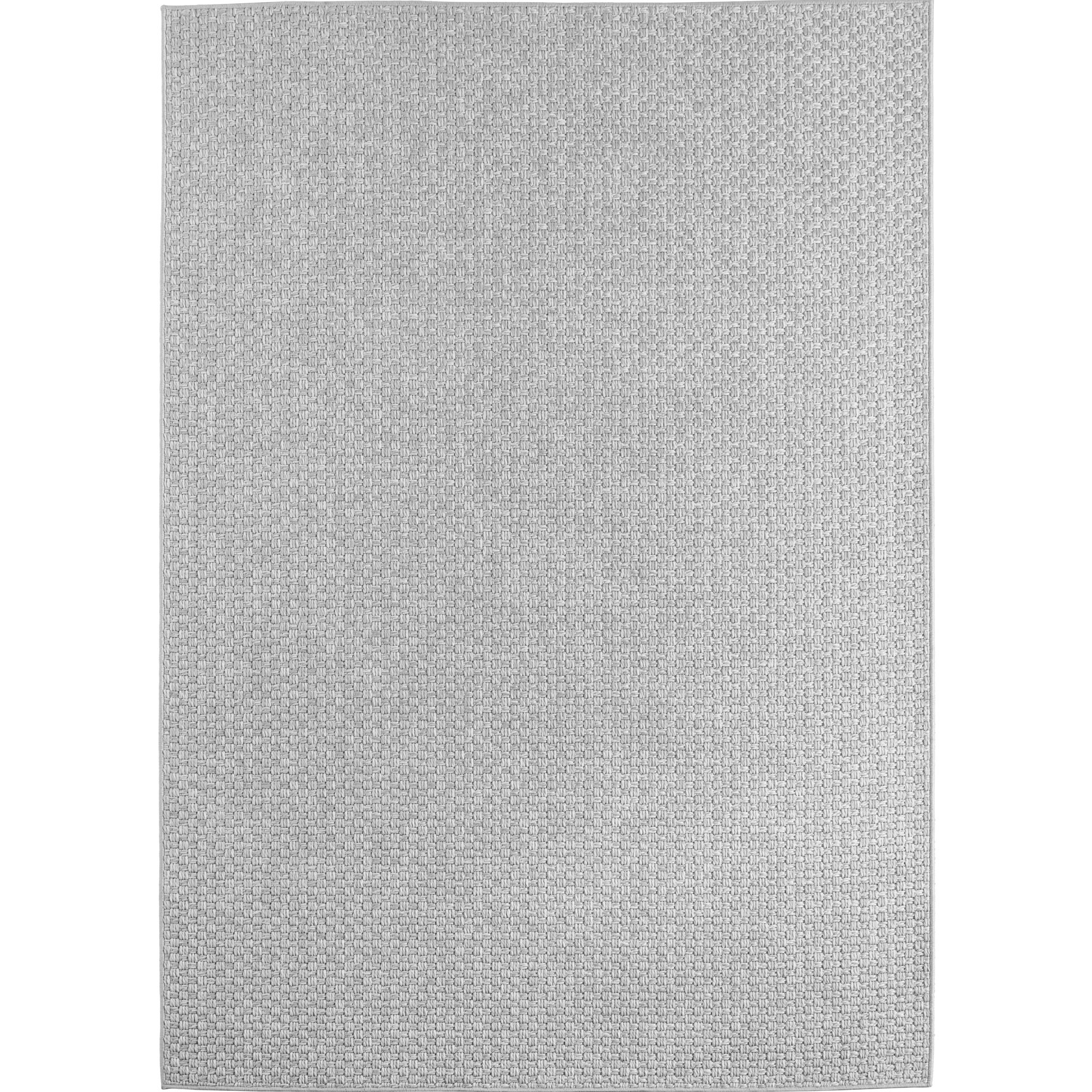 Ibiza Duz tapis d'extérieur tissage plat rectangle 280x370cm gris