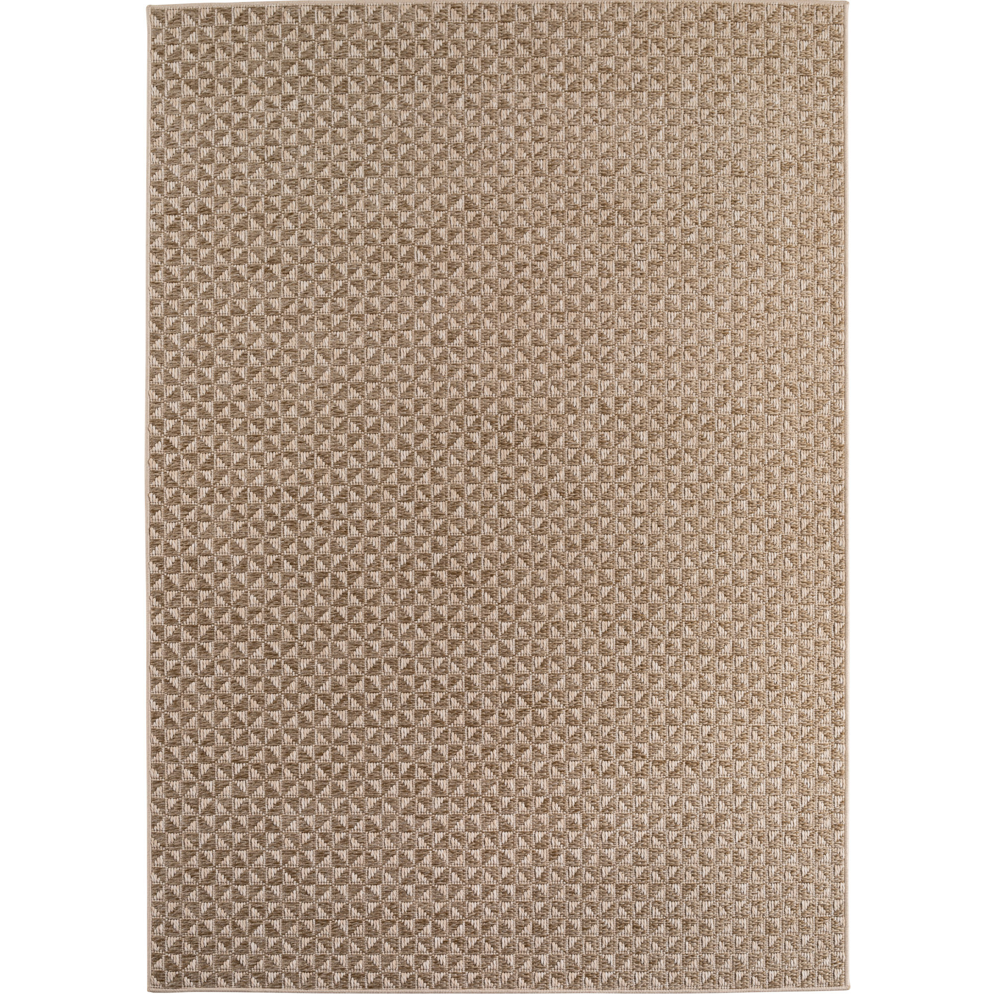 Ibiza Nok tapis d'extérieur tissage plat rectangle 120x170cm beige