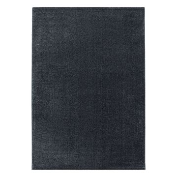 Rio One tapis poils longs rectangle 80x150cm gris