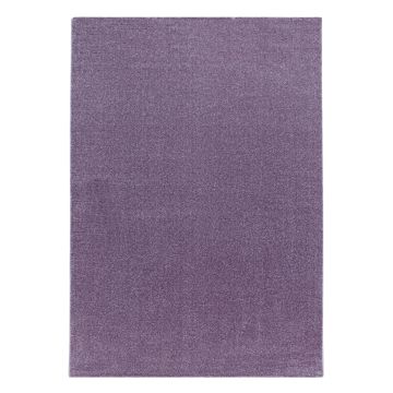 Rio One tapis poils longs rectangle 80x150cm lilas