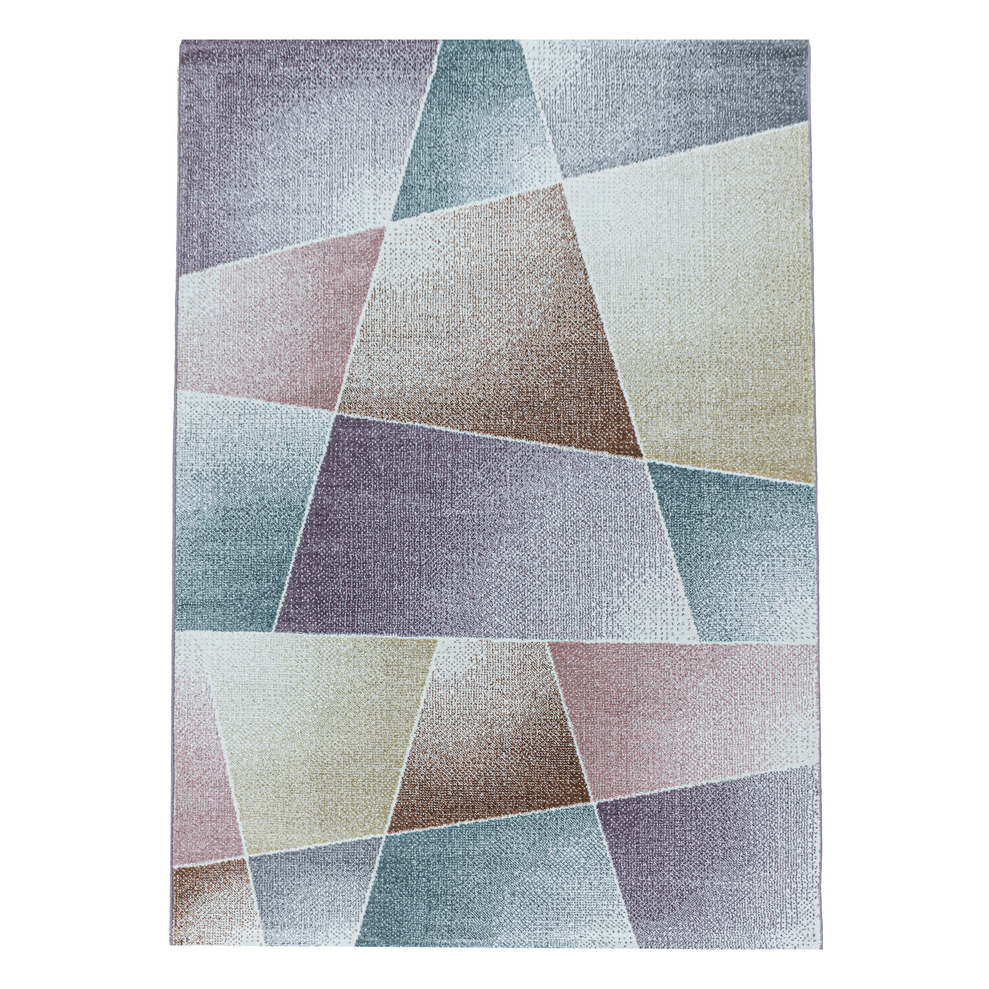 Rio Varie tapis poils longs rectangle 80x150cm multicolore