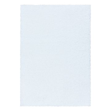 Sydney Shaggy tapis poils longs coureur 100x200cm blanc
