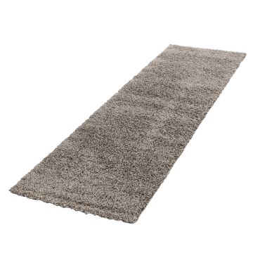 Life Shaggy tapis poils longs coureur 80x250cm beige