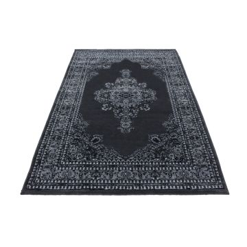 Marrakesh Afra tapis poils ras rectangle 120x170cm gris