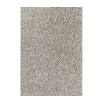 Nizza tapis poils court bouclé rectangle 120x170cm beige
