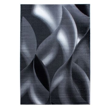 Plus Scala tapis poils ras rectangle 280x370cm noir