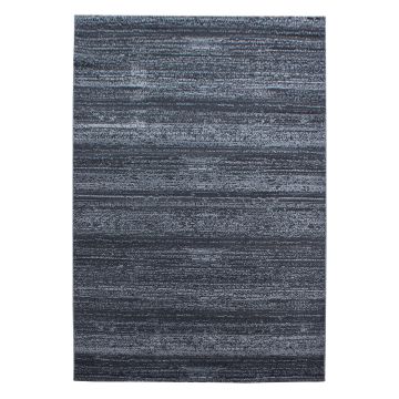 Plus tapis poils ras rectangle 240x340cm gris