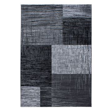 Plus Blend tapis poils ras rectangle 240x340cm noir