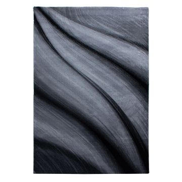 Miami Désert tapis poils ras rectangle 240x340cm noir