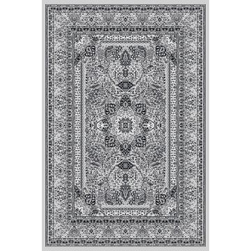 Marrakesh Berber tapis poils ras rectangle 80x150cm gris