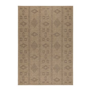 Dhaka Baita tapis extérieur/intérieur rectangle 280x370cm jute noir