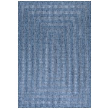 Zagora Drax tapis extérieur/intérieur rectangle 280x370cm bleu