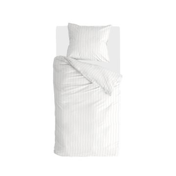 Classy Evergreen dekbedovertrek 140x220cm wit