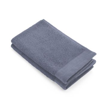 Soft Cotton gastendoek 30x50cm indigo (2 stuks)