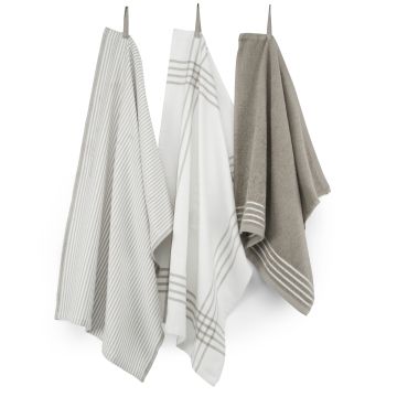 Superior keukenset 50x70cm (2 stuks) en 50x50cm (1 stuk) taupe
