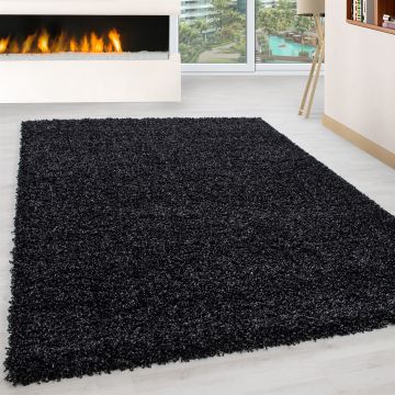 Life Shaggy tapis poils longs coureur 100x200cm anthracite