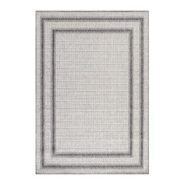 Aruba Meydan tapis extérieur/intérieur tissé à plat rectangle 140x200cm jute crème