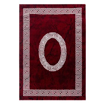 Plus Laby tapis poils ras rectangle 240x340cm rouge