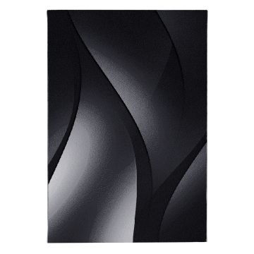 Plus Shadow tapis poils ras rectangle 240x340cm noir