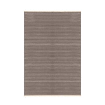 Style Lunix tapis poils ras rectangle 240x340cm moka
