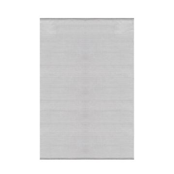 Style Lunix tapis poils ras rectangle 240x340cm argent