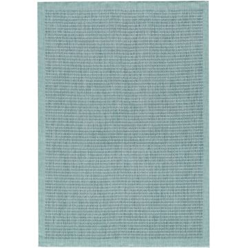 Giza tapis d'extérieur rond Ø 120cm bleu