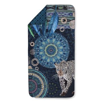 serviette de plage sport & travel 50x100cm polyvelours nr:6675 multicolore