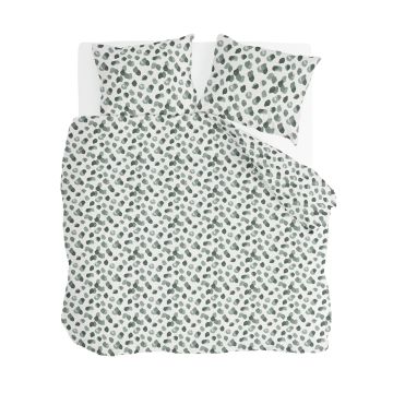 Spotty Animal dekbedovertrek 200x200cm groen/multikleur