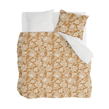 Country Love dekbedovertrek 240x220cm cognac