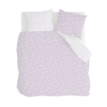 Little Daisies dekbedovertrek 240x220cm lila