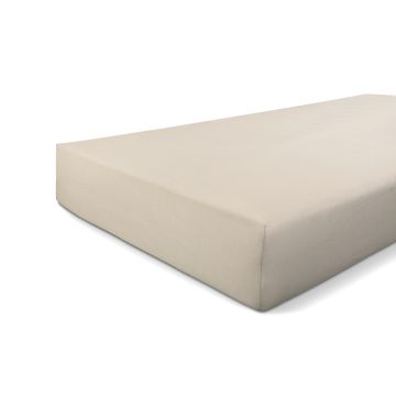 Jersey Stretch hoeslaken 180x220cm zand