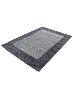 Life Shaggy Ombre tapis poils longs rectangle 160x230cm gris