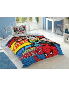 Disney Home - Marvel Comics enfants housse de couette (licencié)