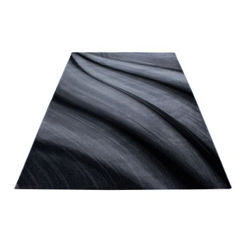 Miami Désert tapis poils ras rectangle 160x230cm noir