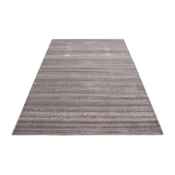 Plus tapis poils ras rectangle 160x230cm beige