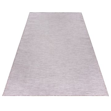 Mambo tapis extérieur/intérieur tissé plat rectangle 80x150cm roses