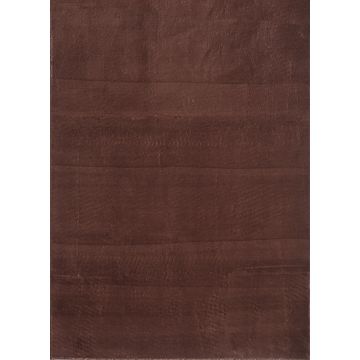 Catwalk antidérapant tapis poils ras rectangle 240x340cm brun