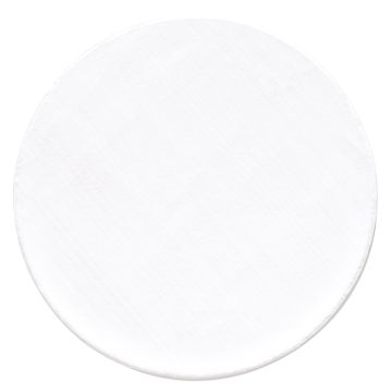 Catwalk antidérapant tapis poils ras rond Ø 160cm crème