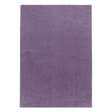 Rio One tapis poils longs rectangle 160x230cm lilas